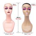 Wig Display Realistic African Female Mannequin Head